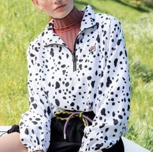 Fila x Urban Outfitters x Disney Villains Cruella Dalmatian windbreaker jacket